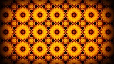 An image in which patterns repeat like a mandala or kaleidoscope 스톡 일러스트