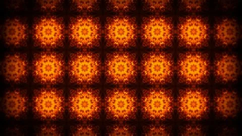 An image in which patterns repeat like a mandala or kaleidoscope 스톡 일러스트
