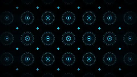 An image in which patterns repeat like a mandala or kaleidoscope 스톡 일러스트