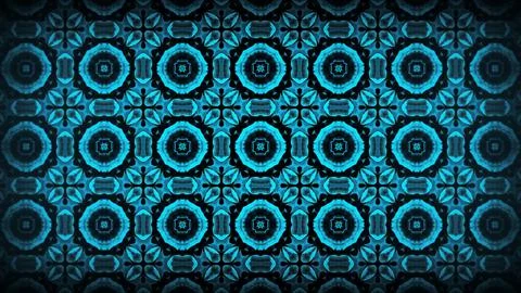 An image in which patterns repeat like a mandala or kaleidoscope 스톡 일러스트