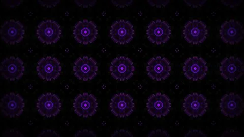 An image in which patterns repeat like a mandala or kaleidoscope Stock Illustration