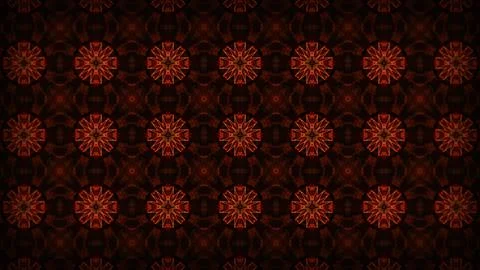 An image in which patterns repeat like a mandala or kaleidoscope 스톡 일러스트