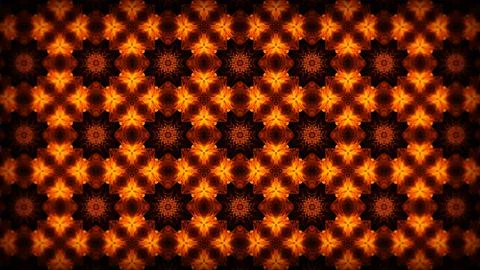 An image in which patterns repeat like a mandala or kaleidoscope Illustrazione stock