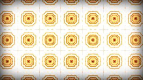 An image in which patterns repeat like a mandala or kaleidoscope Stock Illustration