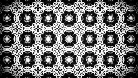 An image in which patterns repeat like a mandala or kaleidoscope Illustrazione stock