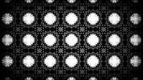 An image in which patterns repeat like a mandala or kaleidoscope Stockillustratie