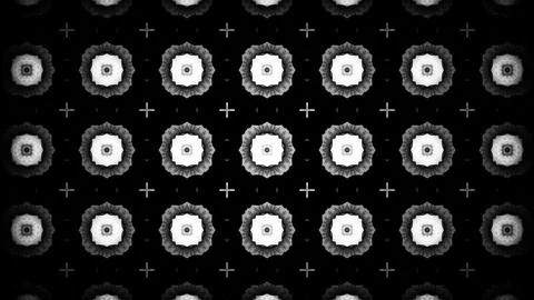 An image in which patterns repeat like a mandala or kaleidoscope 스톡 일러스트