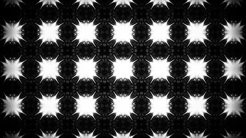 An image in which patterns repeat like a mandala or kaleidoscope Stock Illustration