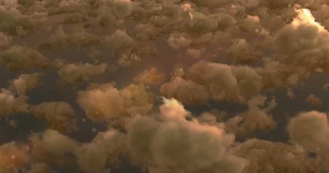 Image of white clouds on blue background Stockfoto's