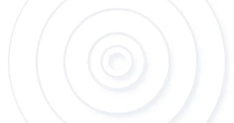Image of white concentric circles pulsating on seamless loop Stock Illustration