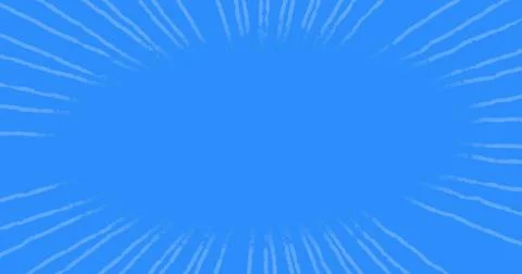 Image of white lines on blue background Illustrazione stock