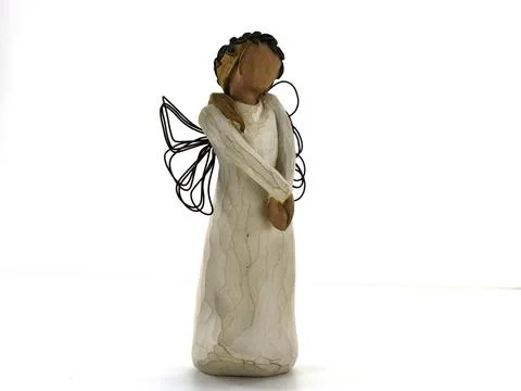 Image of the Willow Tree Figurine  Stock Photos