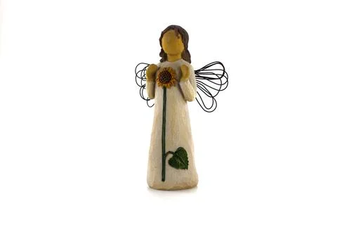 Image of the Willow Tree Figurine  Stock Photos