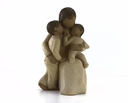 Image of the Willow Tree Figurine  Stock Photos