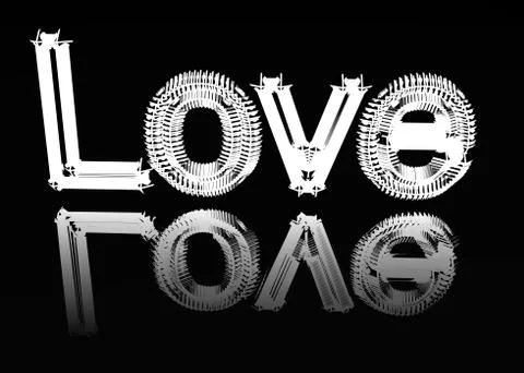 Image of a word  Stock-Illustration