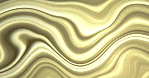 Image of yellow and gray liquid pattern moving on seamless loop Stock Illustration