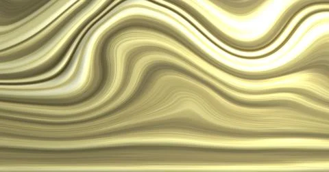 Image of yellow and gray liquid pattern moving on seamless loop Stock Illustration