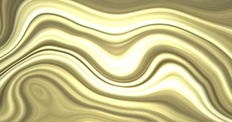 Image of yellow and gray liquid pattern moving on seamless loop Stock Illustration
