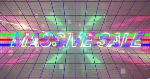 Image of you win text over geometrical background 스톡 일러스트