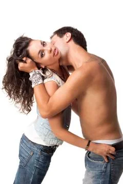 Image of a young couple Stock Photos