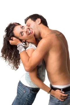 Image of a  young couple Stock Photos