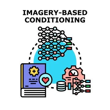 Imagery based conditioning concept vector illustration イラスト素材