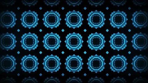 Images and loops in which patterns repeat like a kaleidoscope Stock Footage 209275219