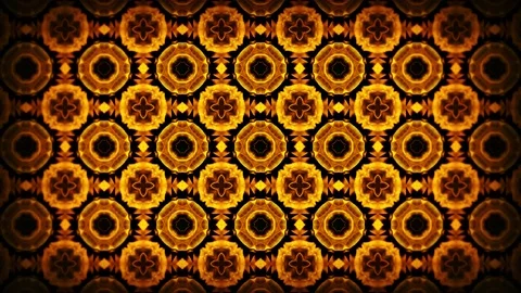 Images and loops in which patterns repeat like a kaleidoscope Stock Footage 209275224