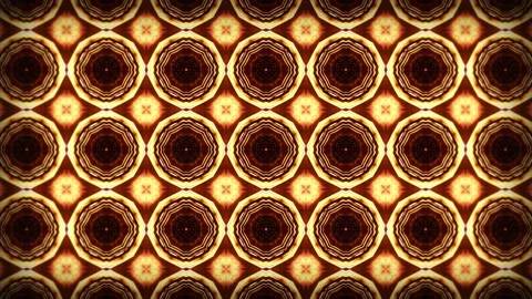 Images and loops in which patterns repeat like a kaleidoscope Stock Footage 209275258