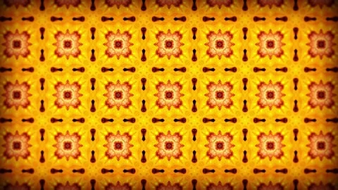 Images and loops in which patterns repeat like a kaleidoscope Stock Footage 209275266