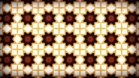 Images and loops in which patterns repeat like a kaleidoscope Stock Footage 209275275