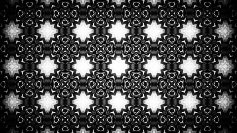 Images and loops in which patterns repeat like a kaleidoscope Stock Footage 209275276