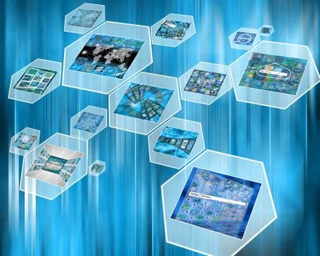 Images cell Stock Illustration