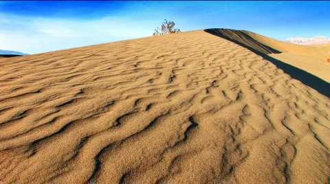 Images of a desert landscape Stock Footage