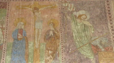 Images of the Saints Stock-Footage 1078953