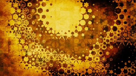 Images in which dots and patterns are intertwined like mosaic paintings 스톡 일러스트