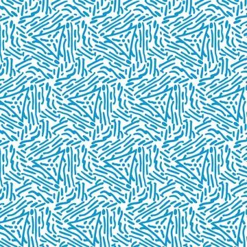 Imaginary Authentic Aztec Endless Ornament. 库存插图