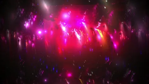 Imaginary space trip, colorful Stock Footage 247120358