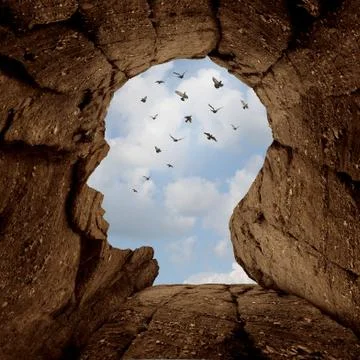 Imagination And Discovery Concept Illustrazione stock