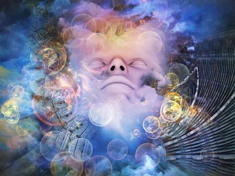 Imagination Stockillustratie