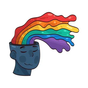 Imagination illustration Stock Illustration