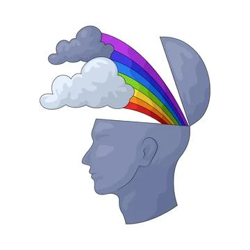 Imagination illustration 스톡 일러스트