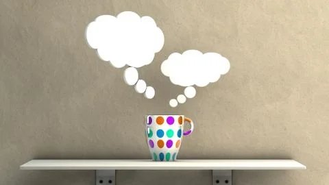 Imaginative bowl Stock Illustration