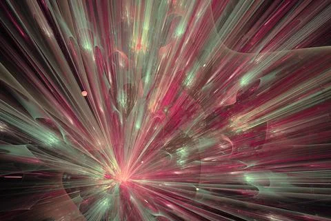 Imaginatory fractal abstract background Stock Illustration