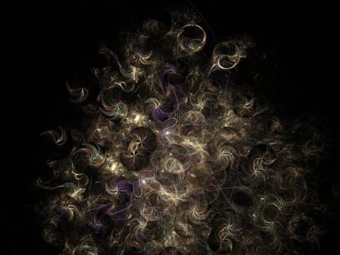 Imaginatory fractal background Image イラスト素材