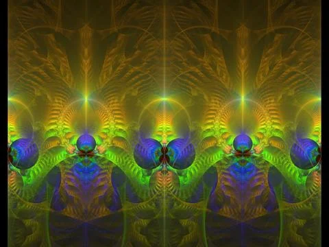 Imaginatory fractal background Image Illustrazione stock