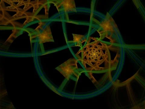 Imaginatory fractal background Image 스톡 일러스트