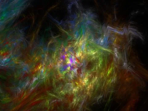 Imaginatory fractal background Image 스톡 일러스트