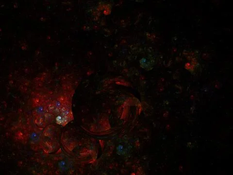 Imaginatory fractal background Image Illustrazione stock