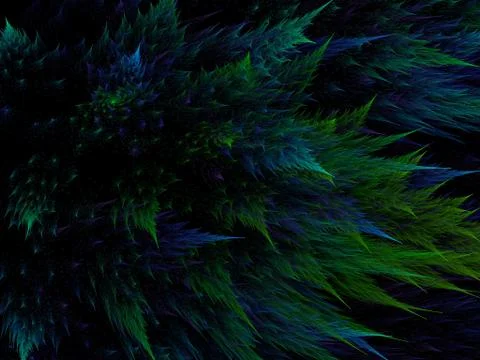 Imaginatory fractal background Image イラスト素材